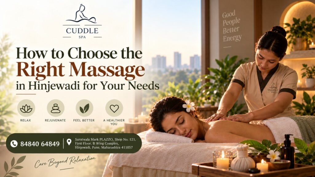 How to Choose the Right Massage in Hinjewadi, best spa in hinjewadi